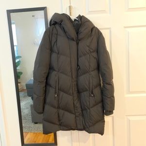 Women's Long Winter Jacket with Hood (Size L)